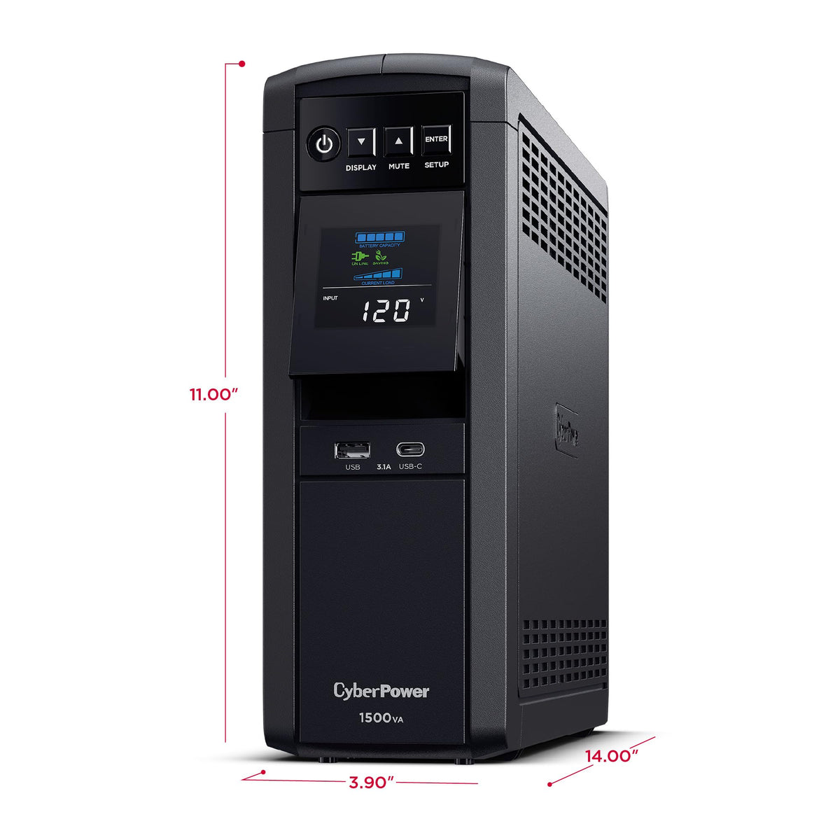 1500VA Sinewave UPS Battery Backup and Surge Protector X939814