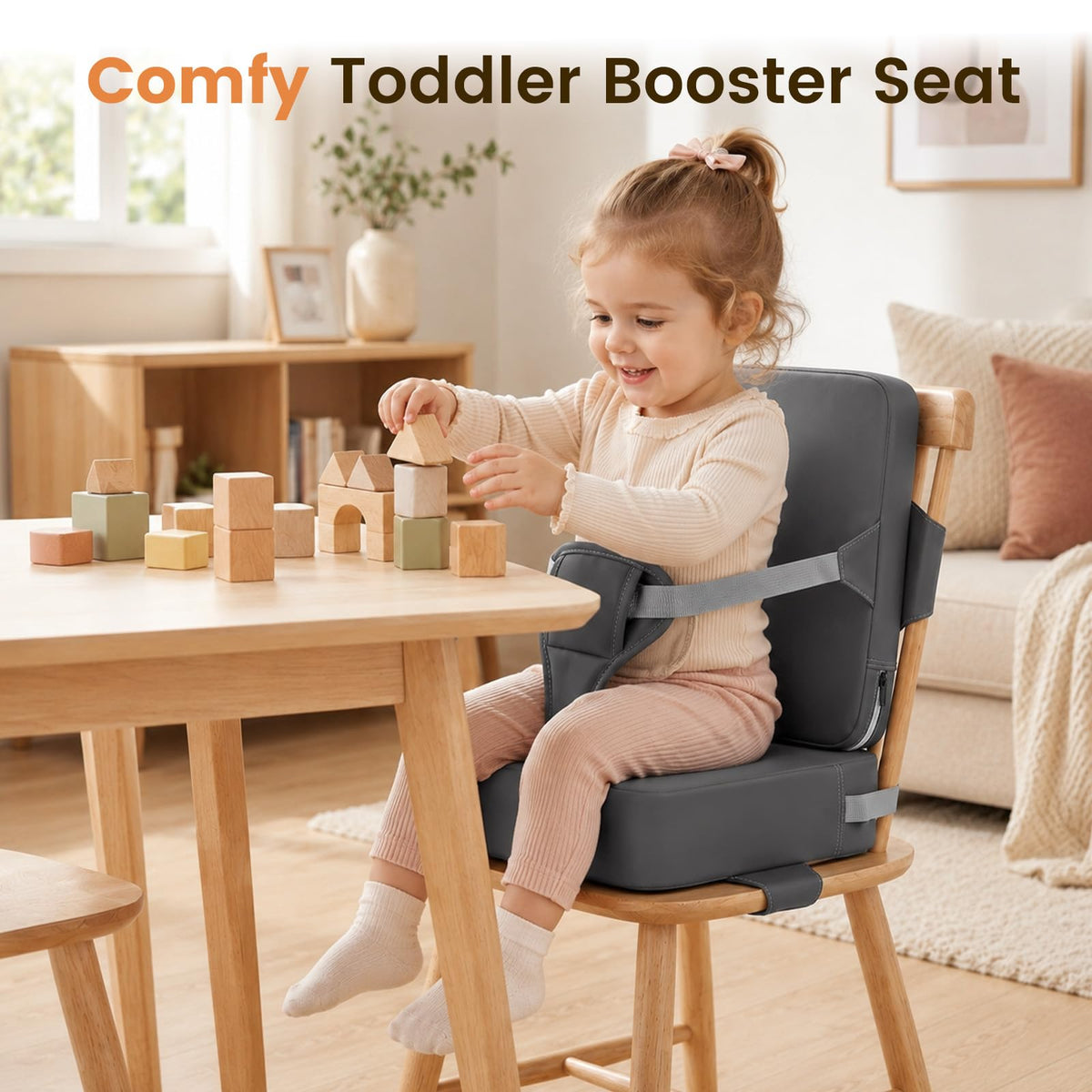 Toddler Booster Seat for Kitchen Chair E167