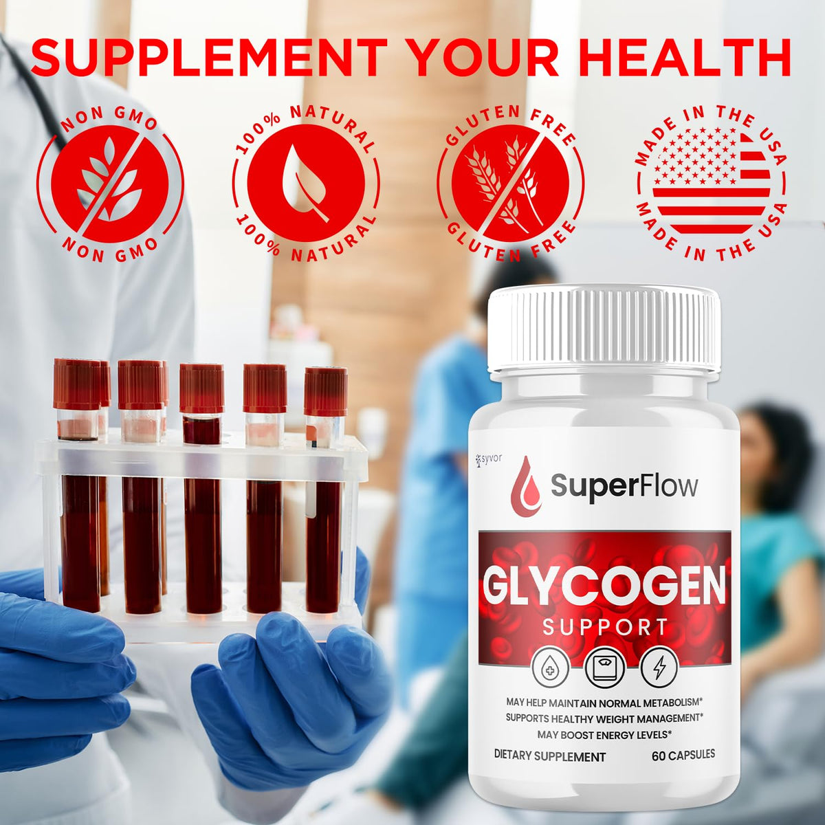 Glycogen Support Supplement Formula 120 Capsules I21332