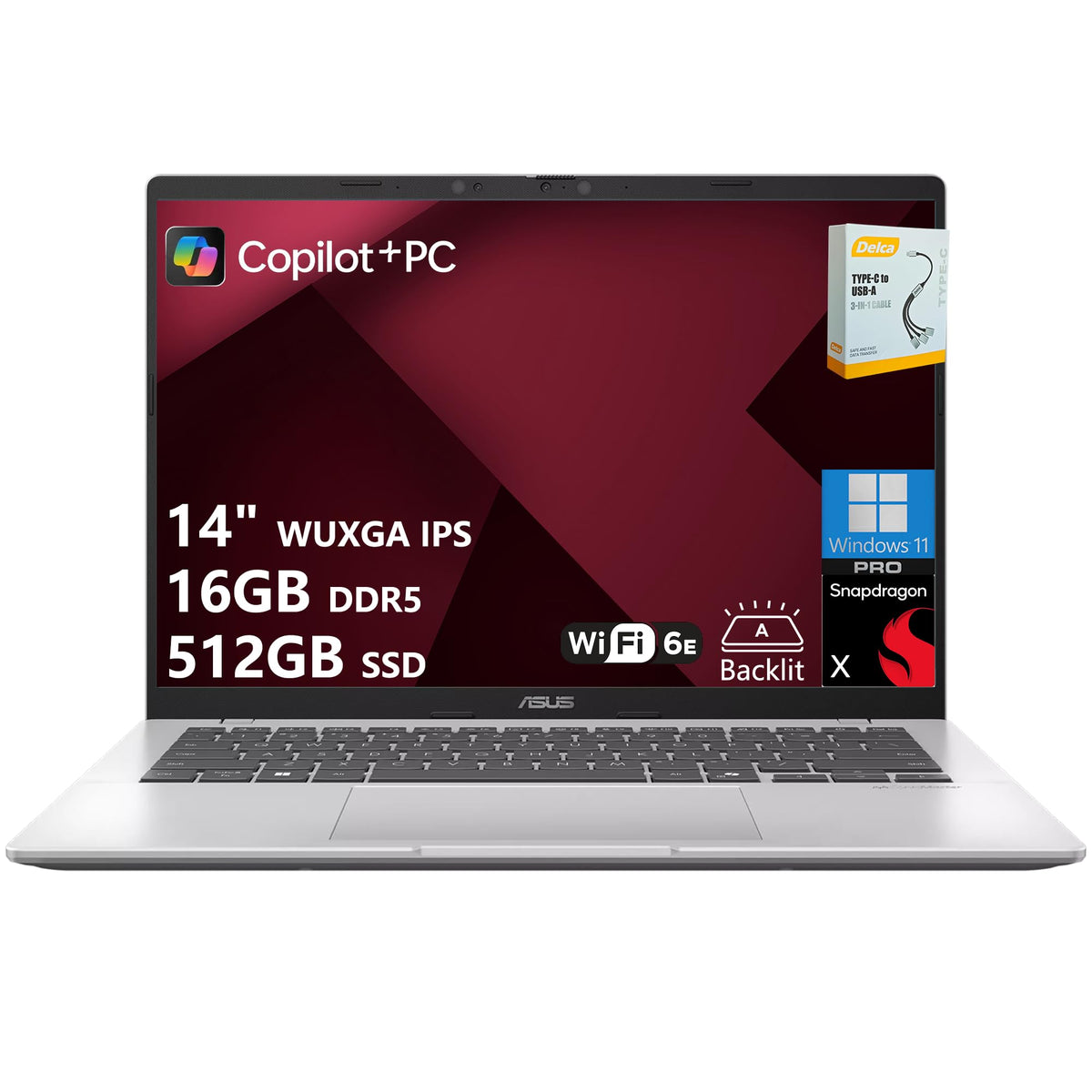 14" WUXGA IPS Anti-Glare 16GB DDR5 512GB SSD Laptop F971