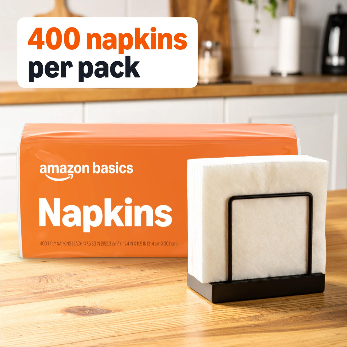 Paper Napkins, 400 Count G3359