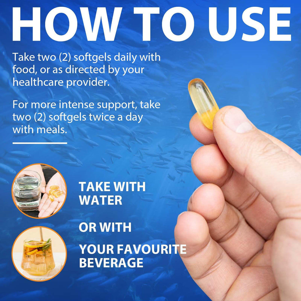 Fish Oil Omega 3 Softgels 120 Softgels Y9371