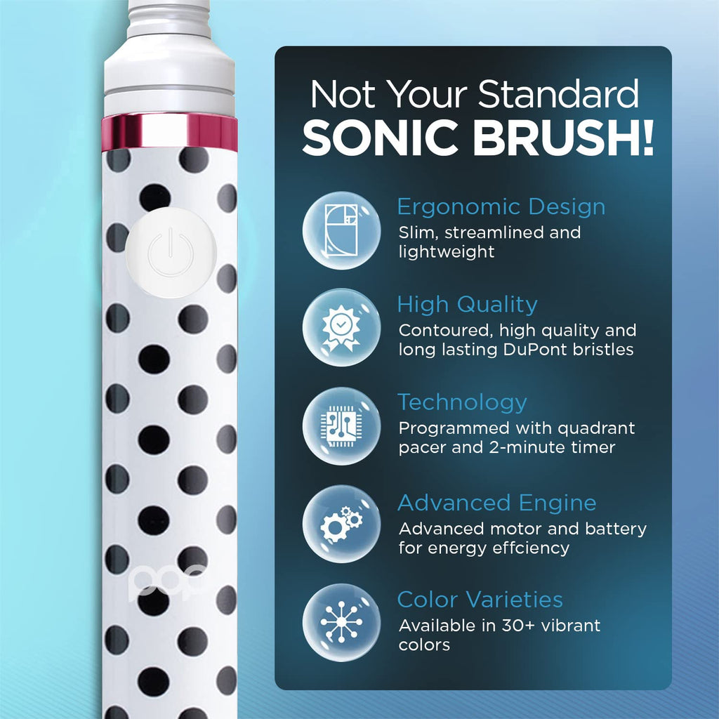 Electric Toothbrush with 2 Replacement Heads K445432