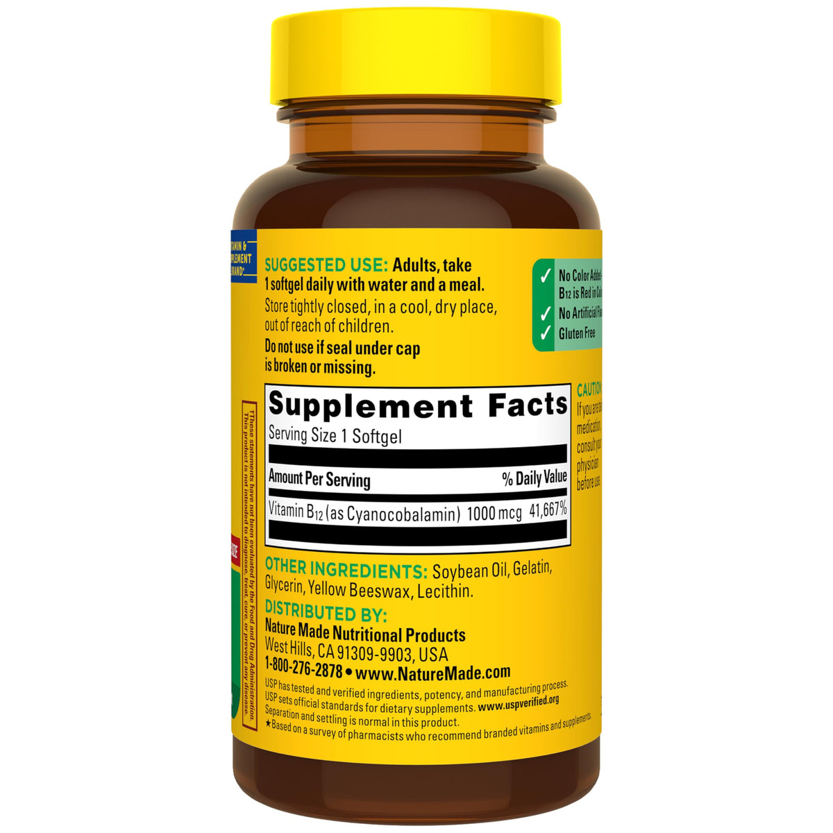 Vitamin B12 1000 mcg 150 Softgels Q338626