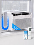 0,000 BTU U Shaped Window Air Conditioner W2187