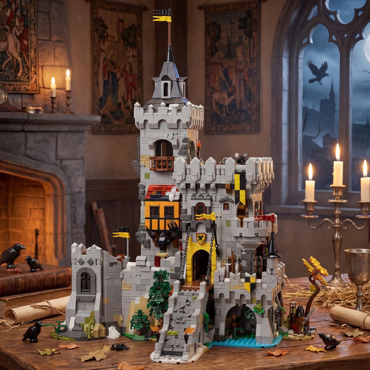 Medieval Castle Building 4961 Pcs P479643