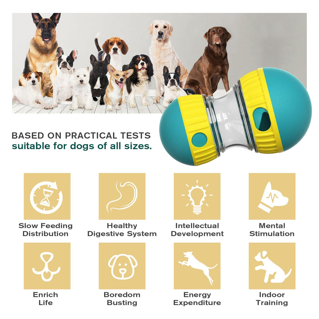 Adjustable Treat Dispensing Dog Puzzle Toy A232224