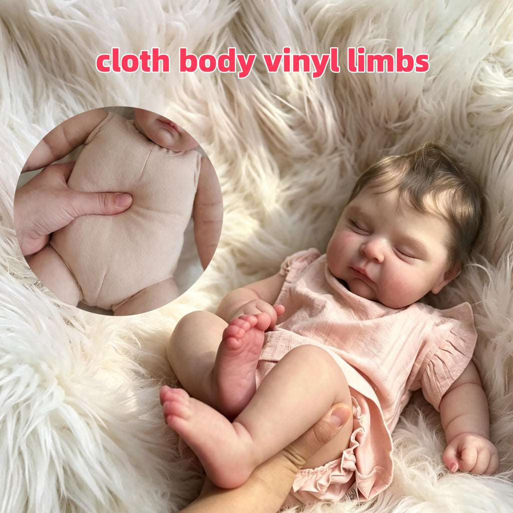 20 Inch Vinyl Silicone Reborn Baby Doll H266