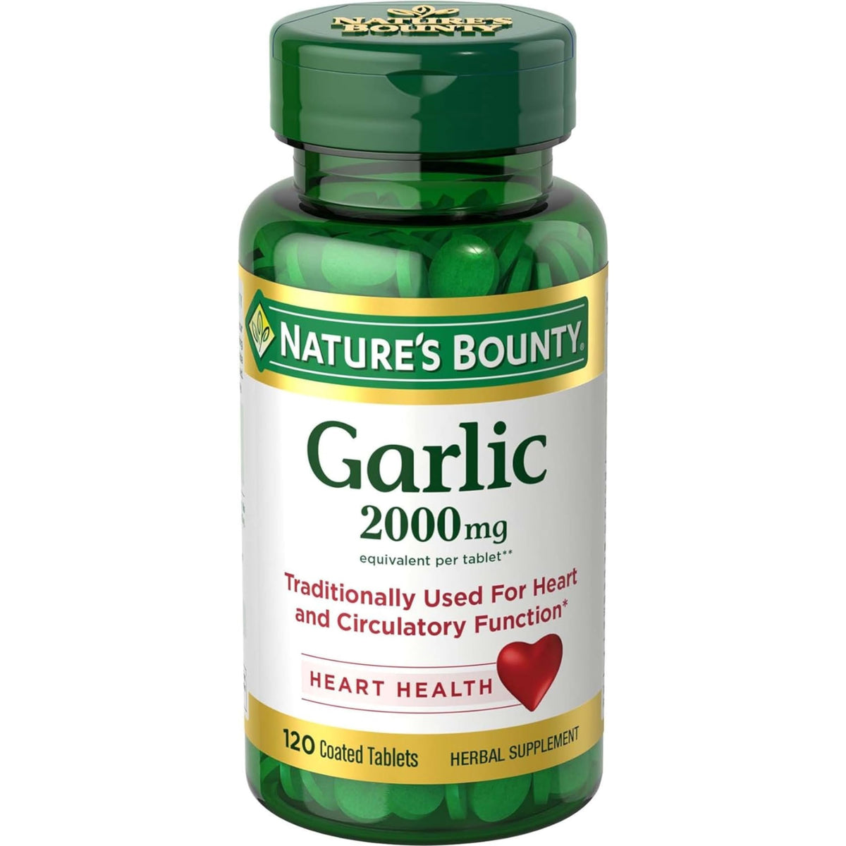 Garlic Tablets 2000mg 120 Count O371278