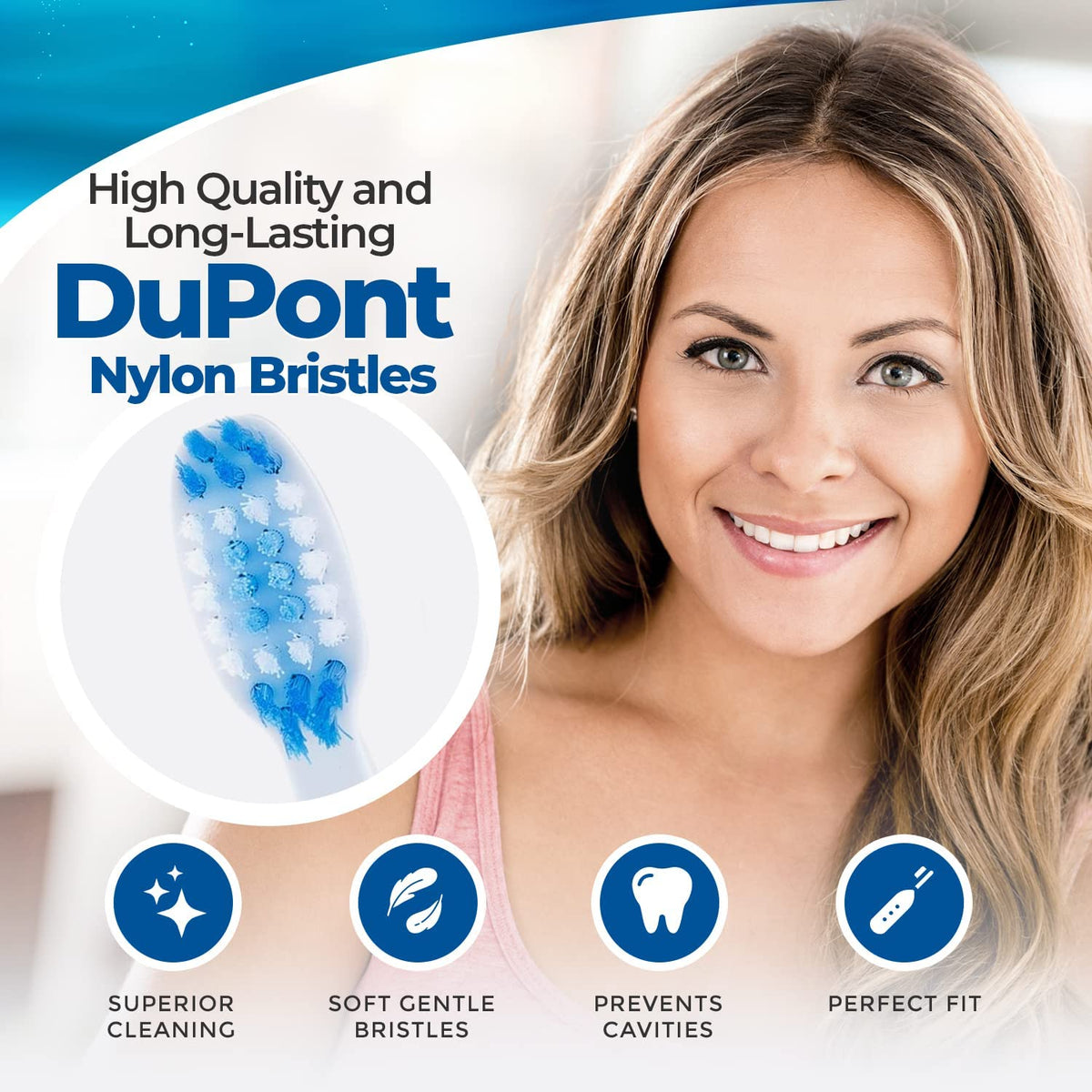 Electric Toothbrush with 2 Replacement Heads K445432