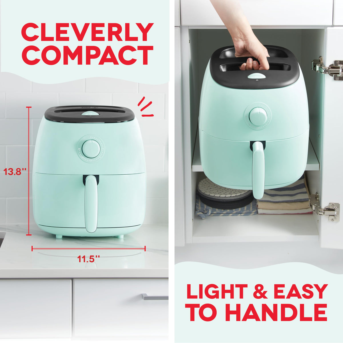 Aqua 6 Quarts Nonstick Air Fryer S579790