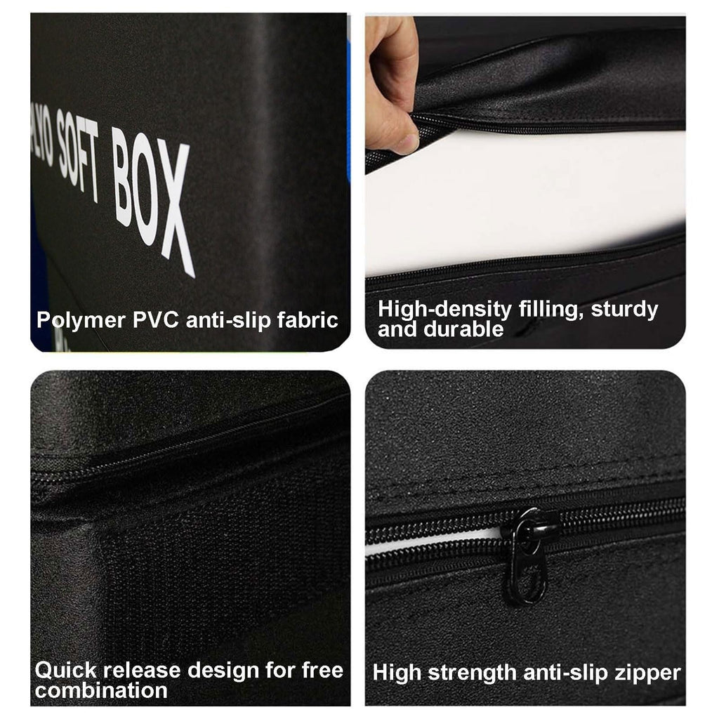 4-in-1 Foam Jumping Exercise Box Non-slip PU Leather Cover Y50242