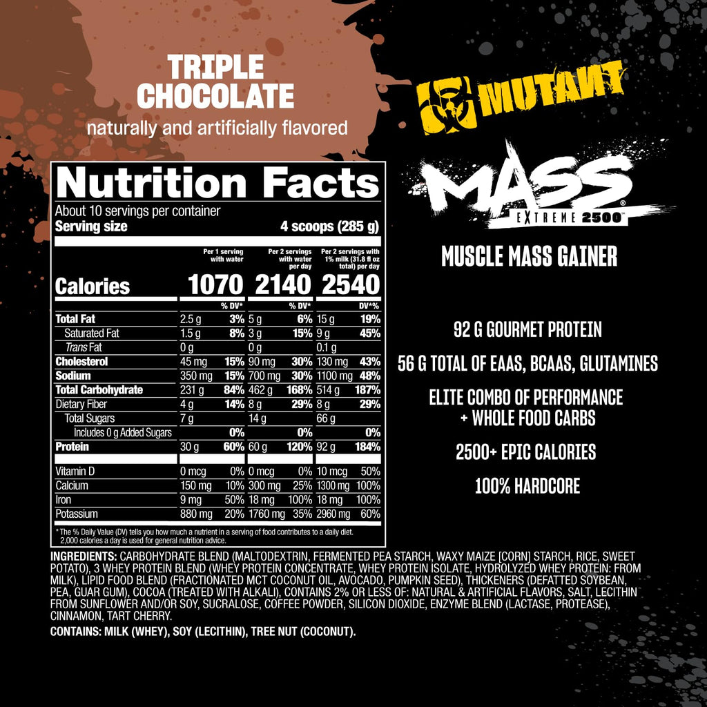 Whey Protein Powder Triple Chocolate 6 lbs E7736