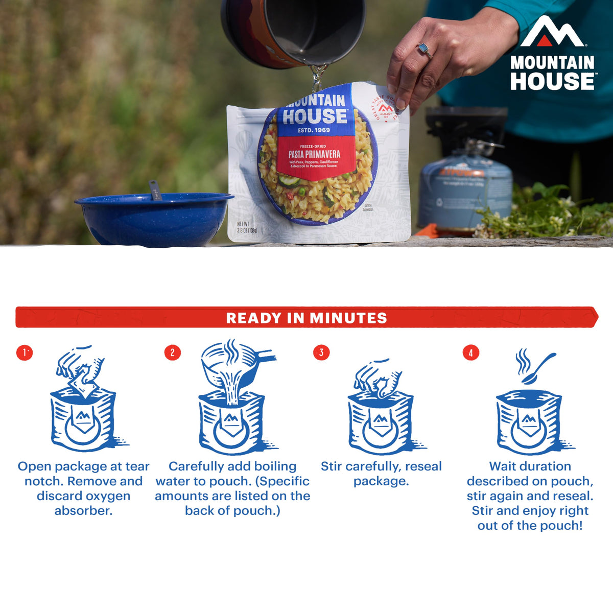 Freeze-Dried Dinner Entree 4 Servings 2-Pack Q6985