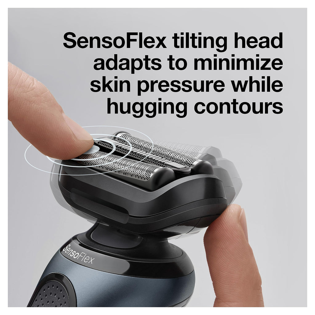 Electric Razor Wet & Dry Rechargeable Cordless Foil Shaver Black V8775
