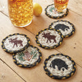 Set of 6 Rustic Jute Coasters G558594