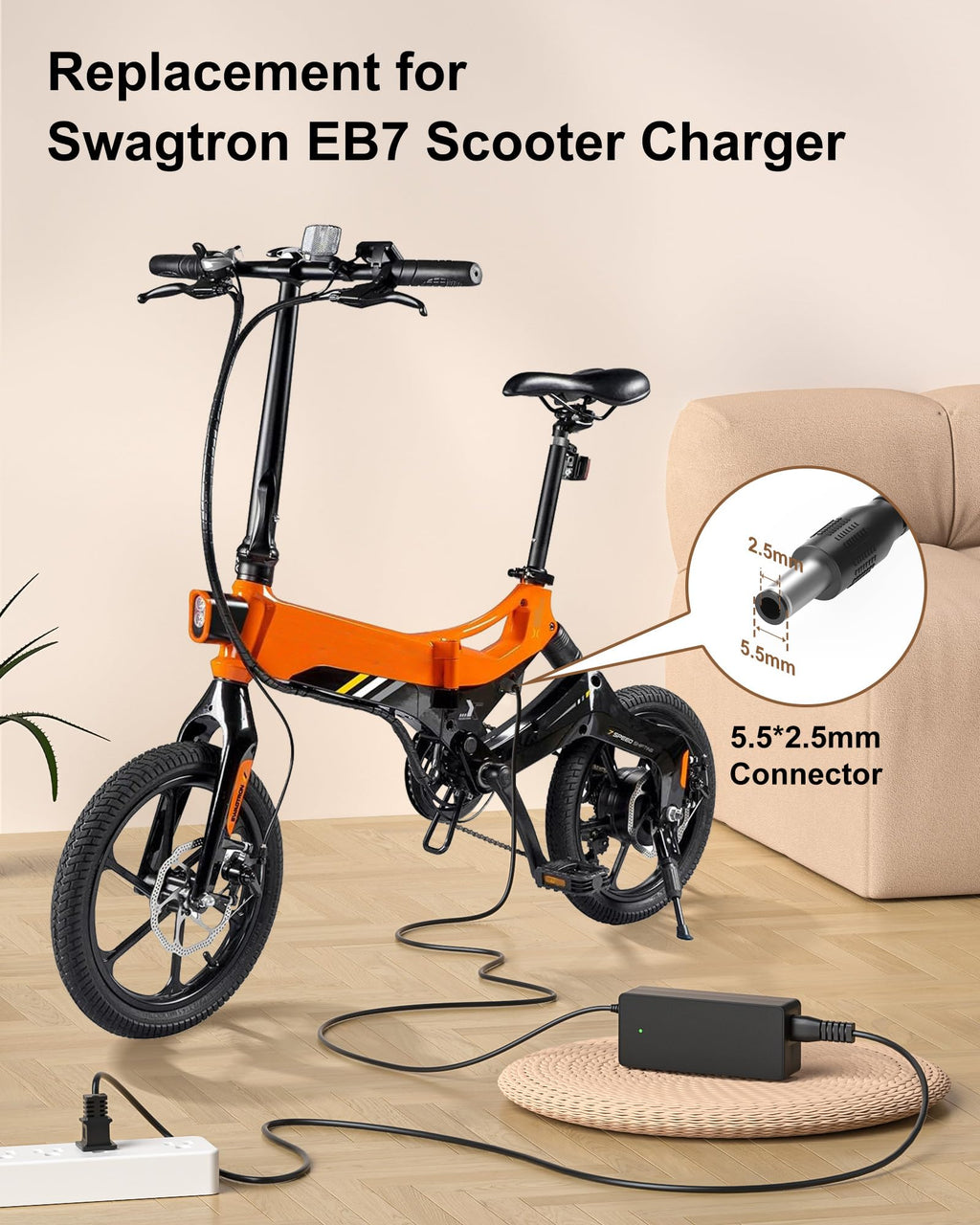 42V Electric Bike Charger J411170