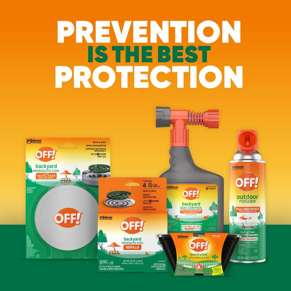 Outdoor Mosquito Repellent Coil Starter Pack Country Fresh Scent 3 Piece G196039