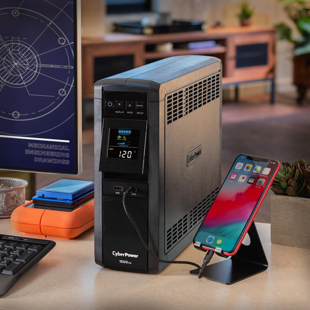 1500VA Sinewave UPS Battery Backup and Surge Protector X939814