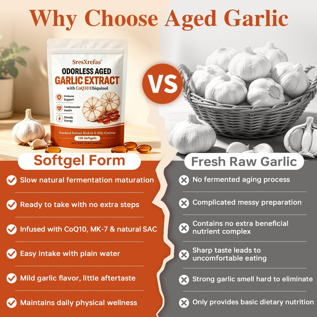 Aged Garlic Extract with CoQ10 Ubiquinol Softgels C5421
