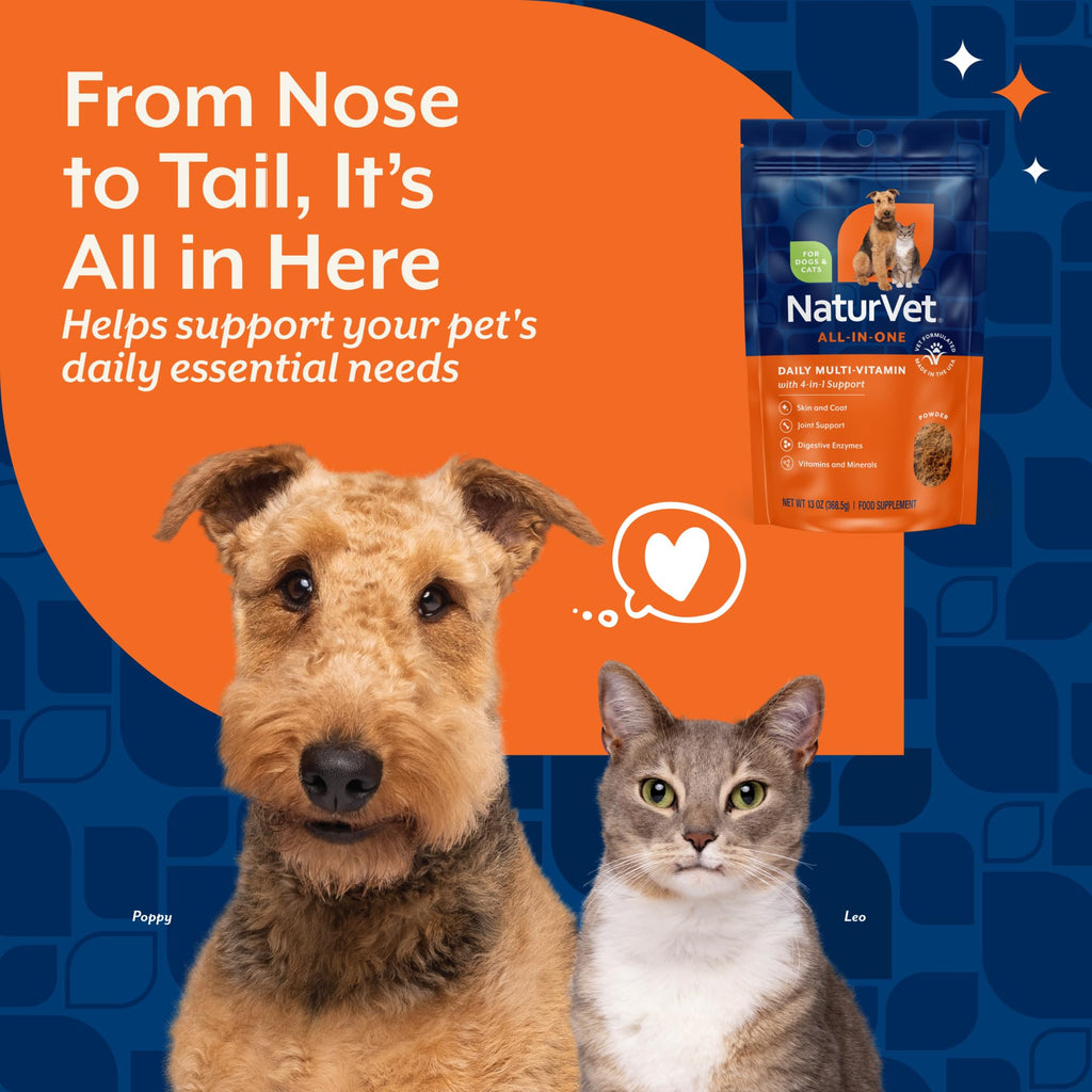 Cat & Dog Daily Multivitamin 13 Oz Powder G84044