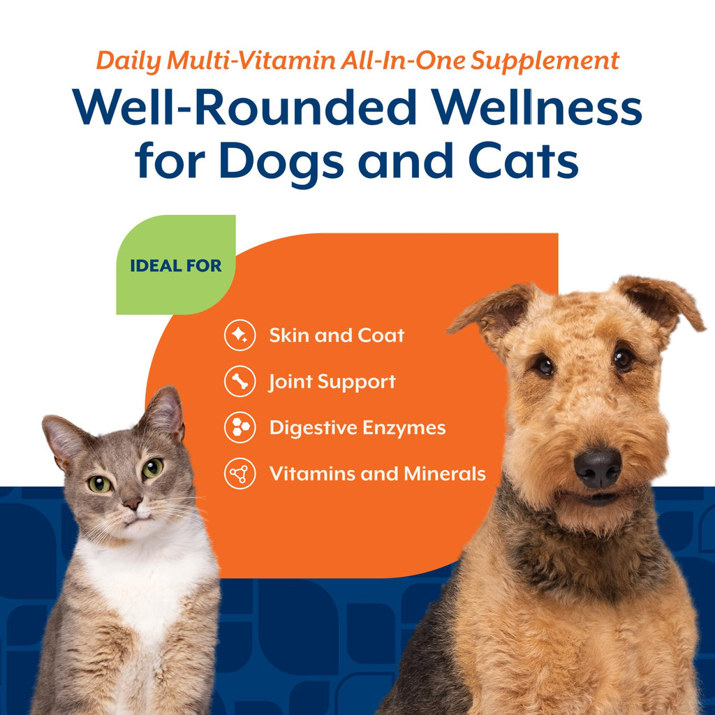 Cat & Dog Daily Multivitamin 13 Oz Powder G84044