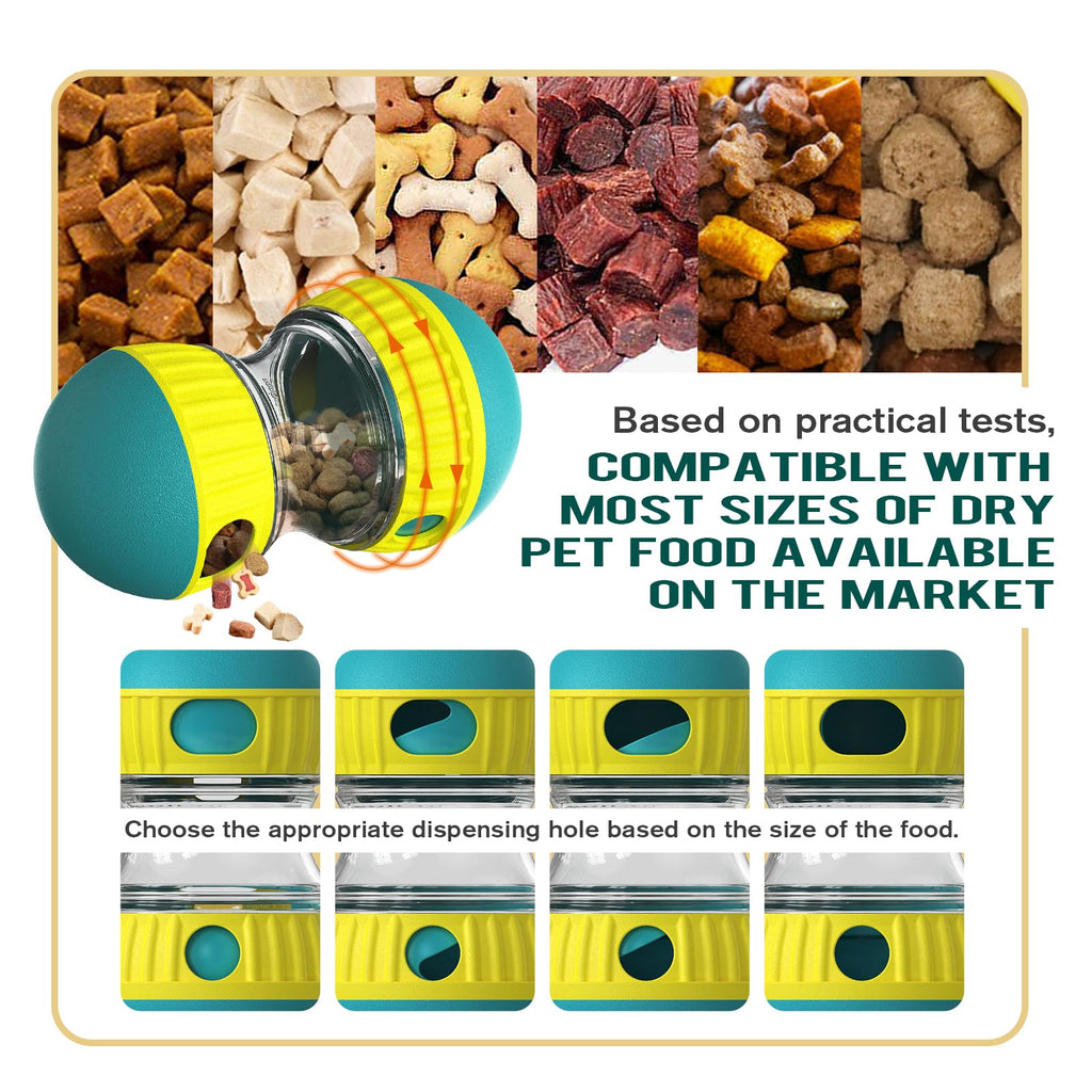 Adjustable Treat Dispensing Dog Puzzle Toy A232224