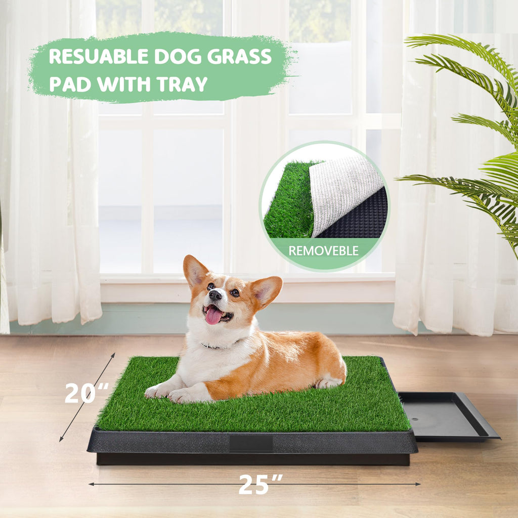 Dog Grass Pad with Tray X3318