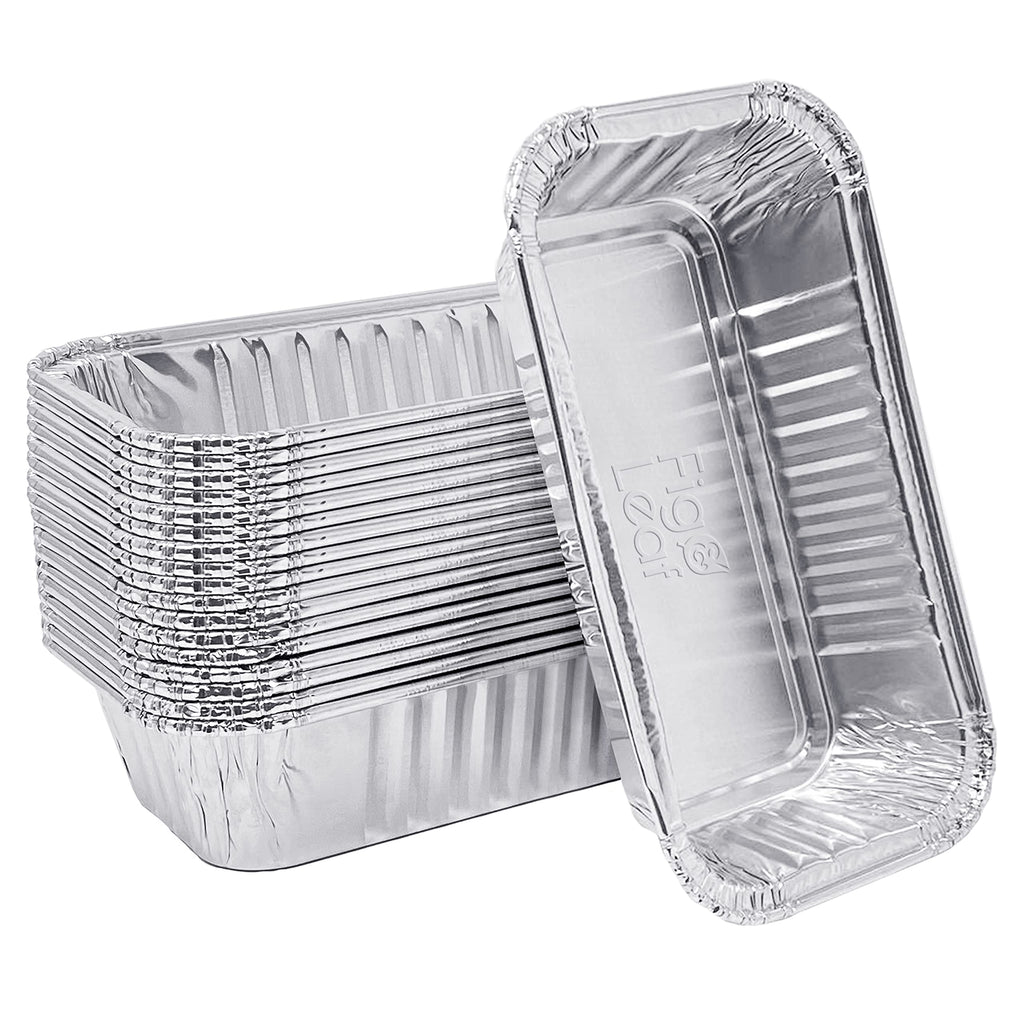 20 Pack Disposable Aluminum Foil Drip Pans R350