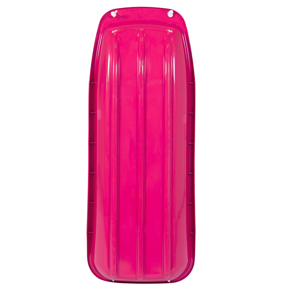 48in Kids Plastic Toboggan Snow Sled with Pull Rope I866