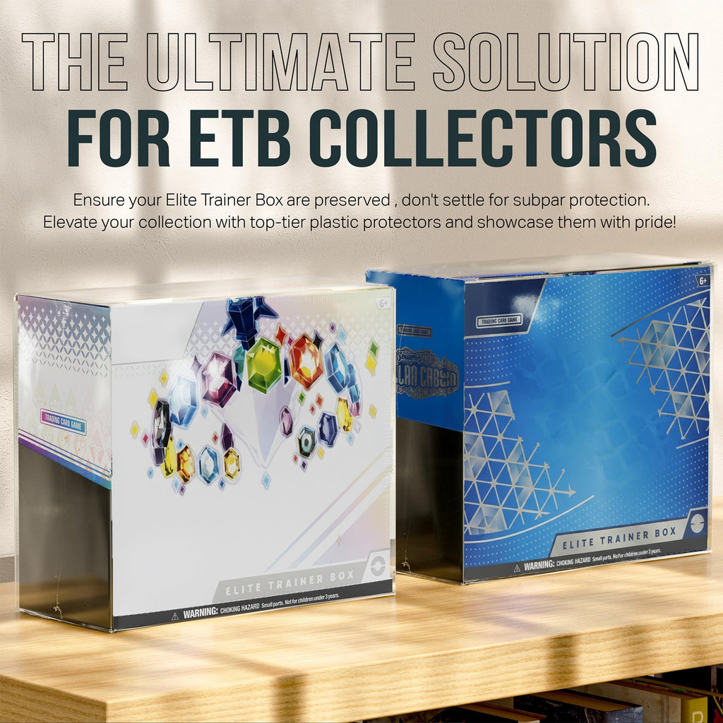 PET Plastic ETB Protector Case 30 Pack E93347