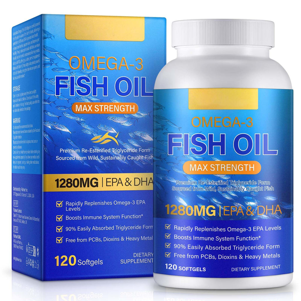 Fish Oil Omega 3 Softgels 120 Softgels Y9371