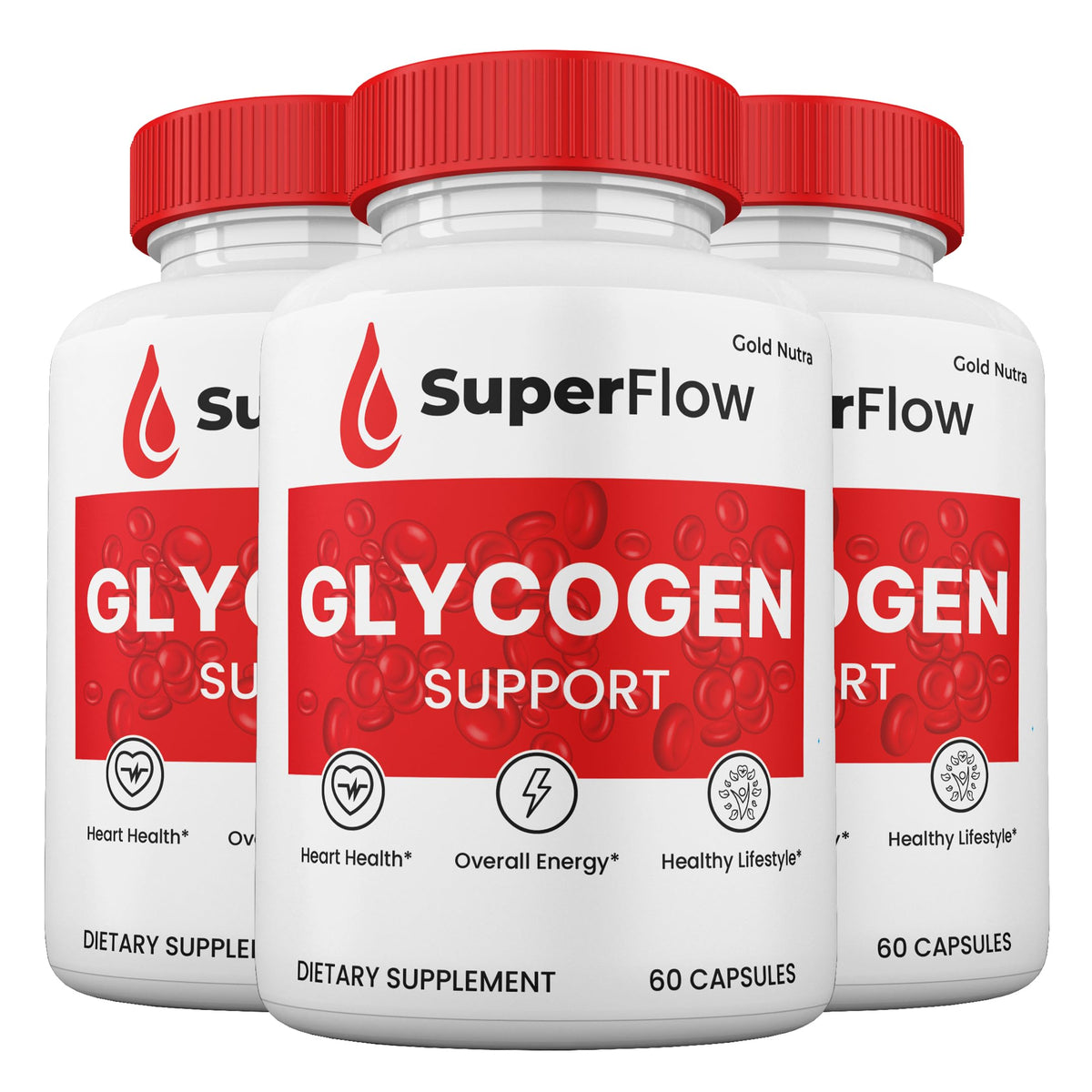 3 Pack All Natural Capsules J57612