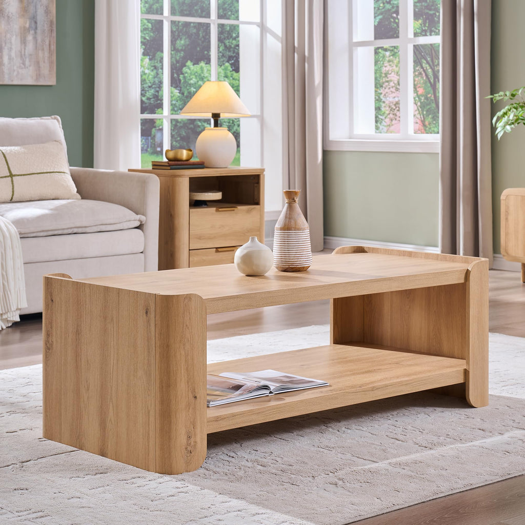 48" 2-Tier Storage Coffee Table D761701