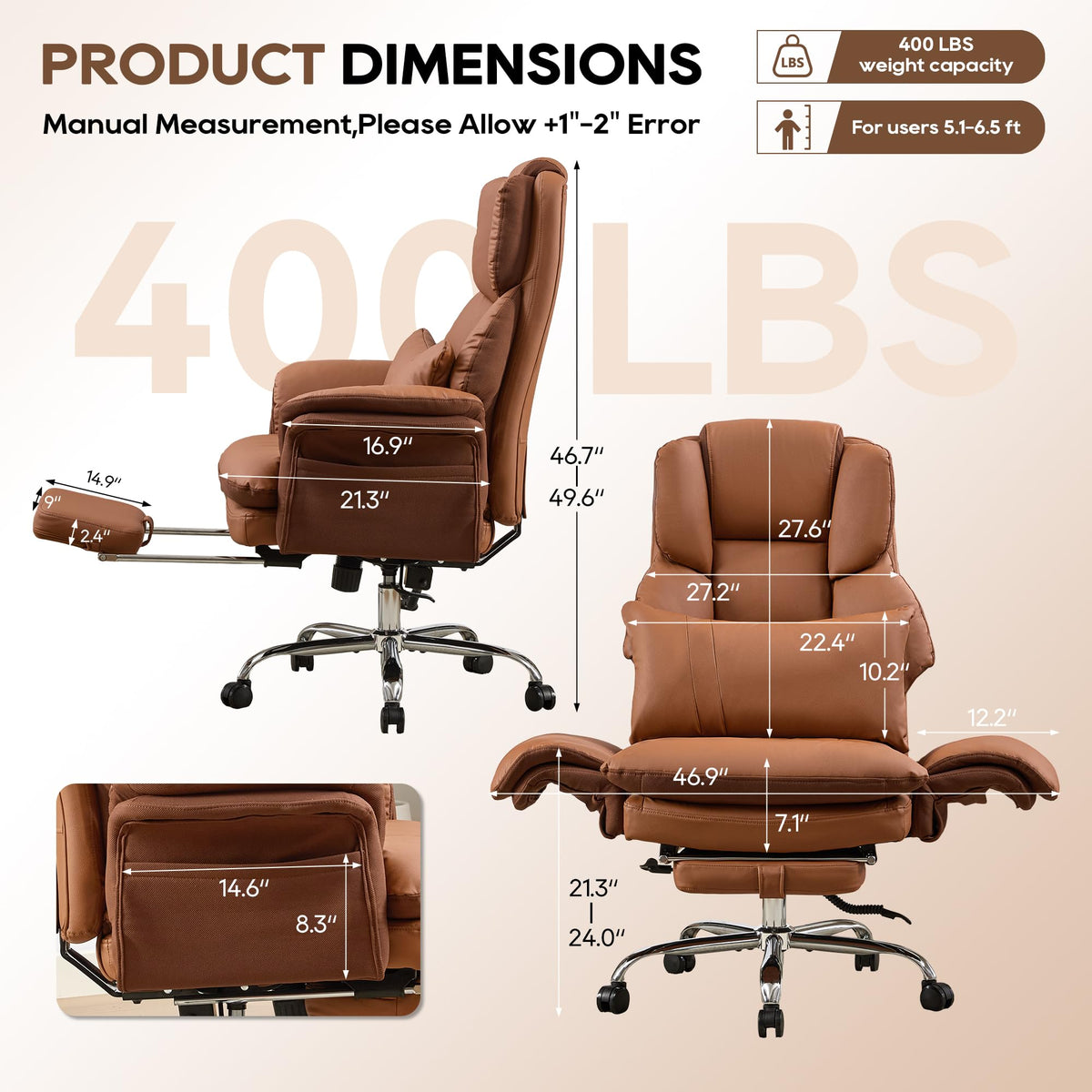 Criss Cross Legged Office Chair with Flip Armrests R754679
