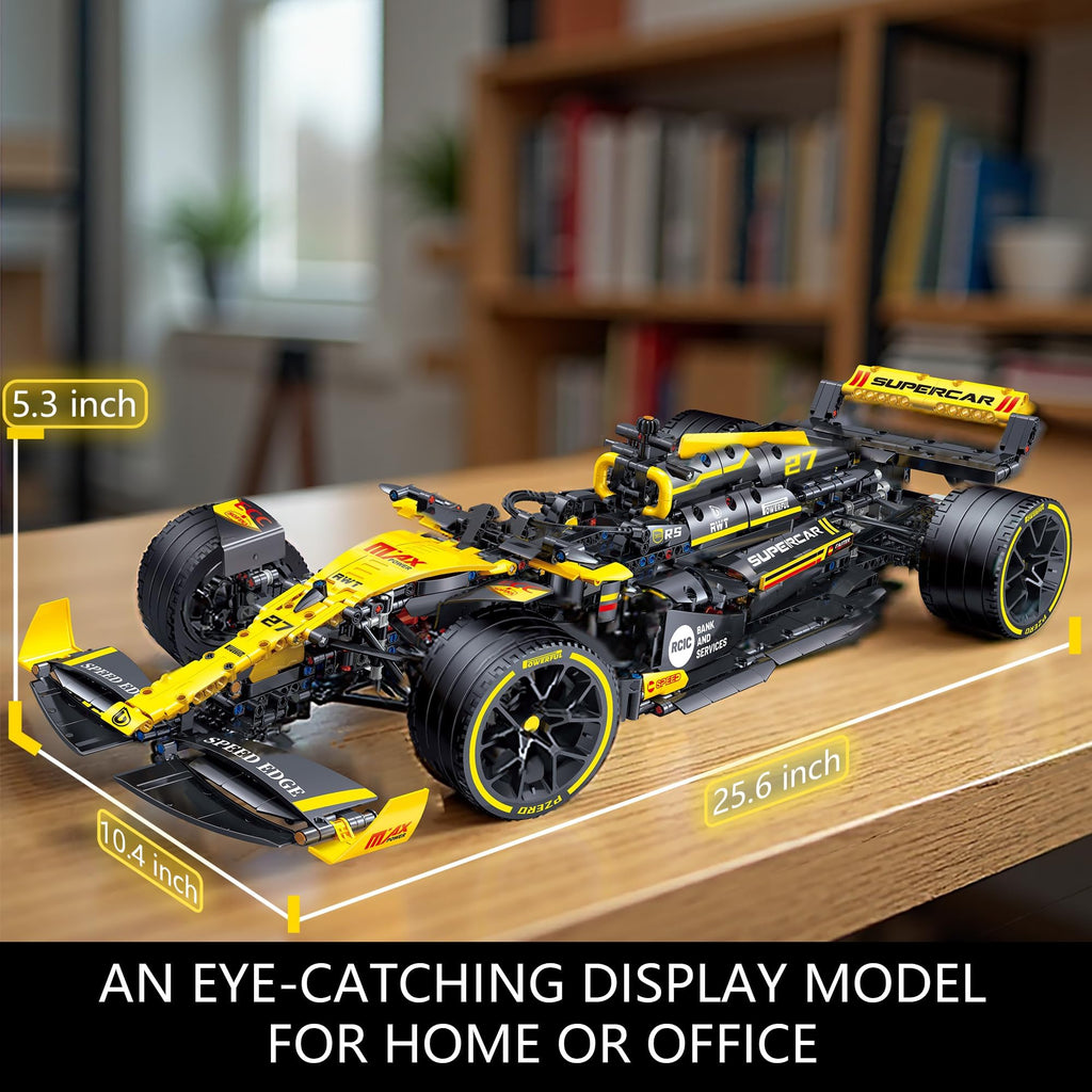 1:8 Scale 1650+ PCS Racing Car Building Kit K6826