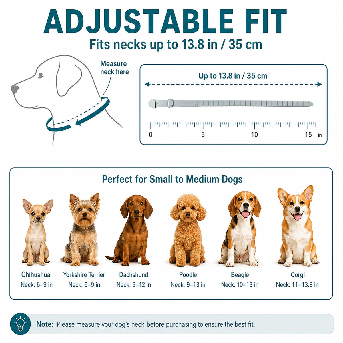 Flea and Tick Collar for Dogs, 4 Pack, Small Dogs Under 18 lbs A297