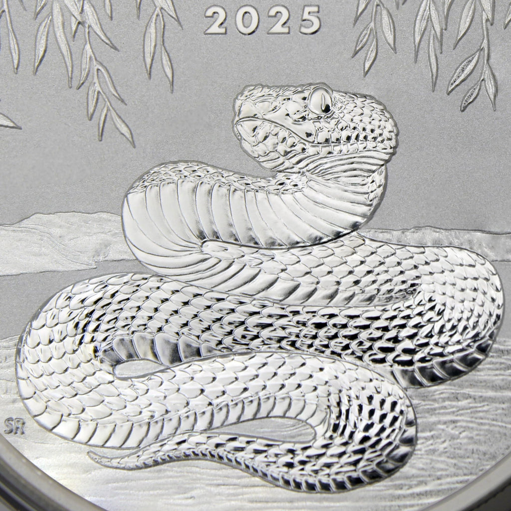 1 oz Australian Silver Lunar Year of the Snake A225180