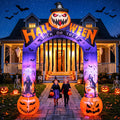 10 FT Halloween Inflatable Archway with LED Lights S535547