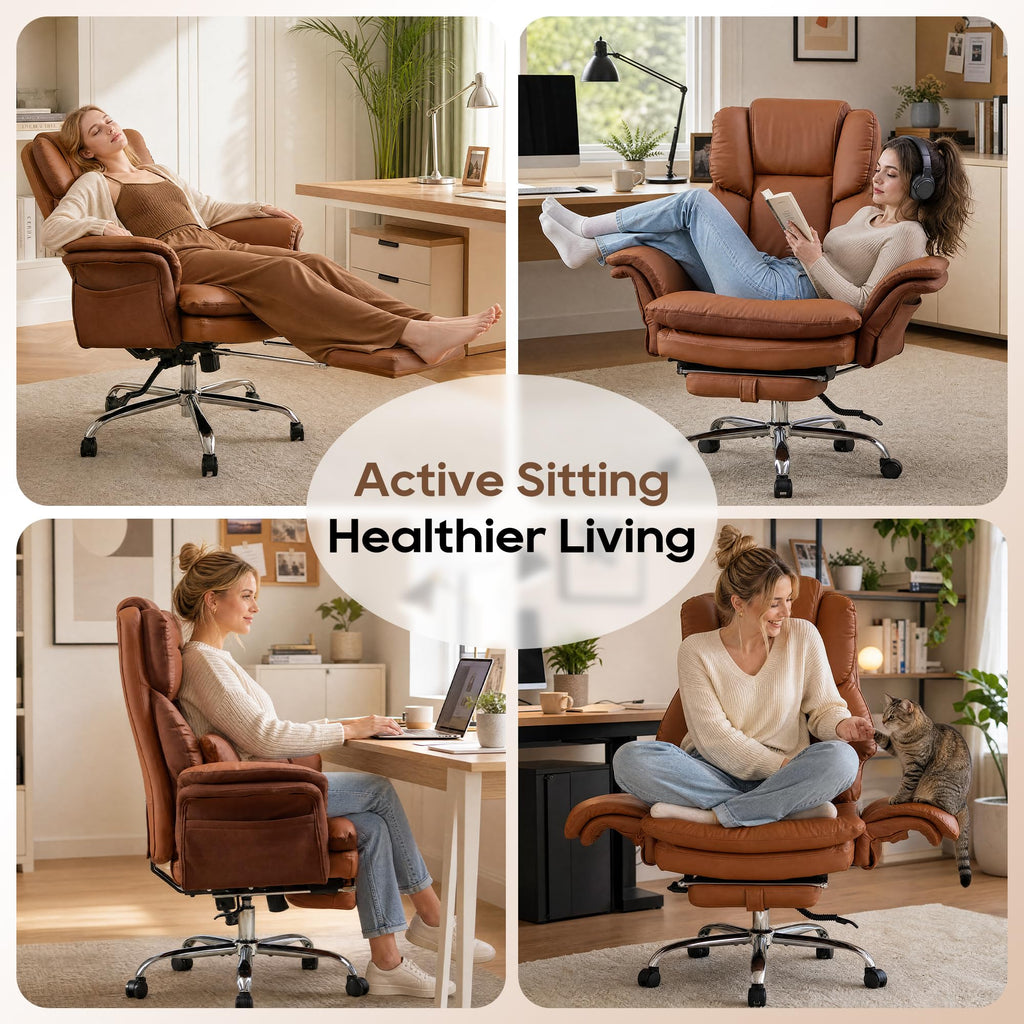 Criss Cross Legged Office Chair with Flip Armrests R754679