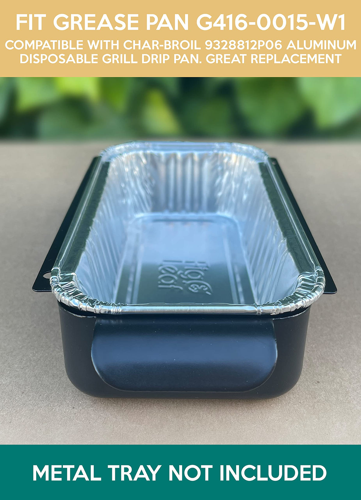 20 Pack Disposable Aluminum Foil Drip Pans R350