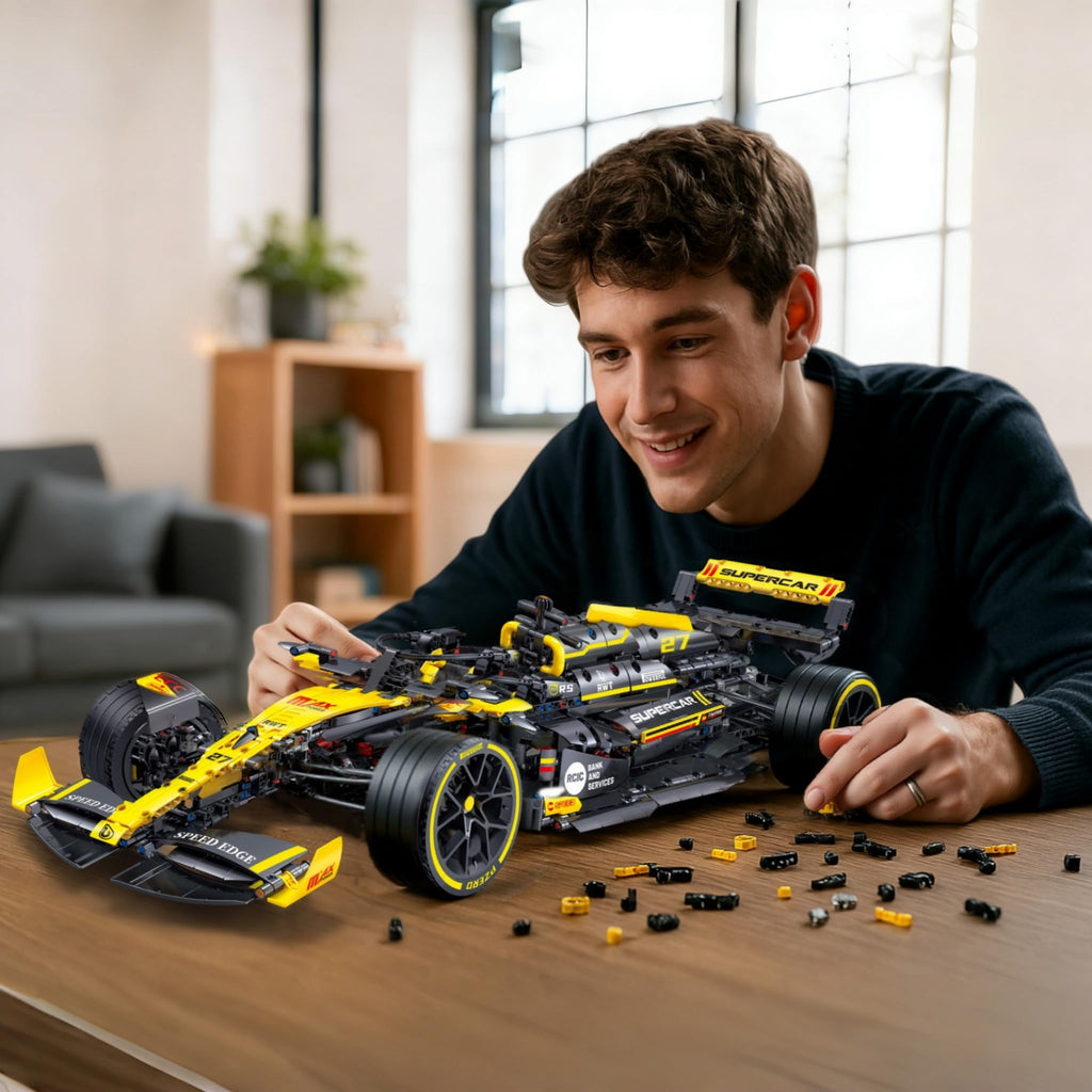 1:8 Scale 1650+ PCS Racing Car Building Kit K6826