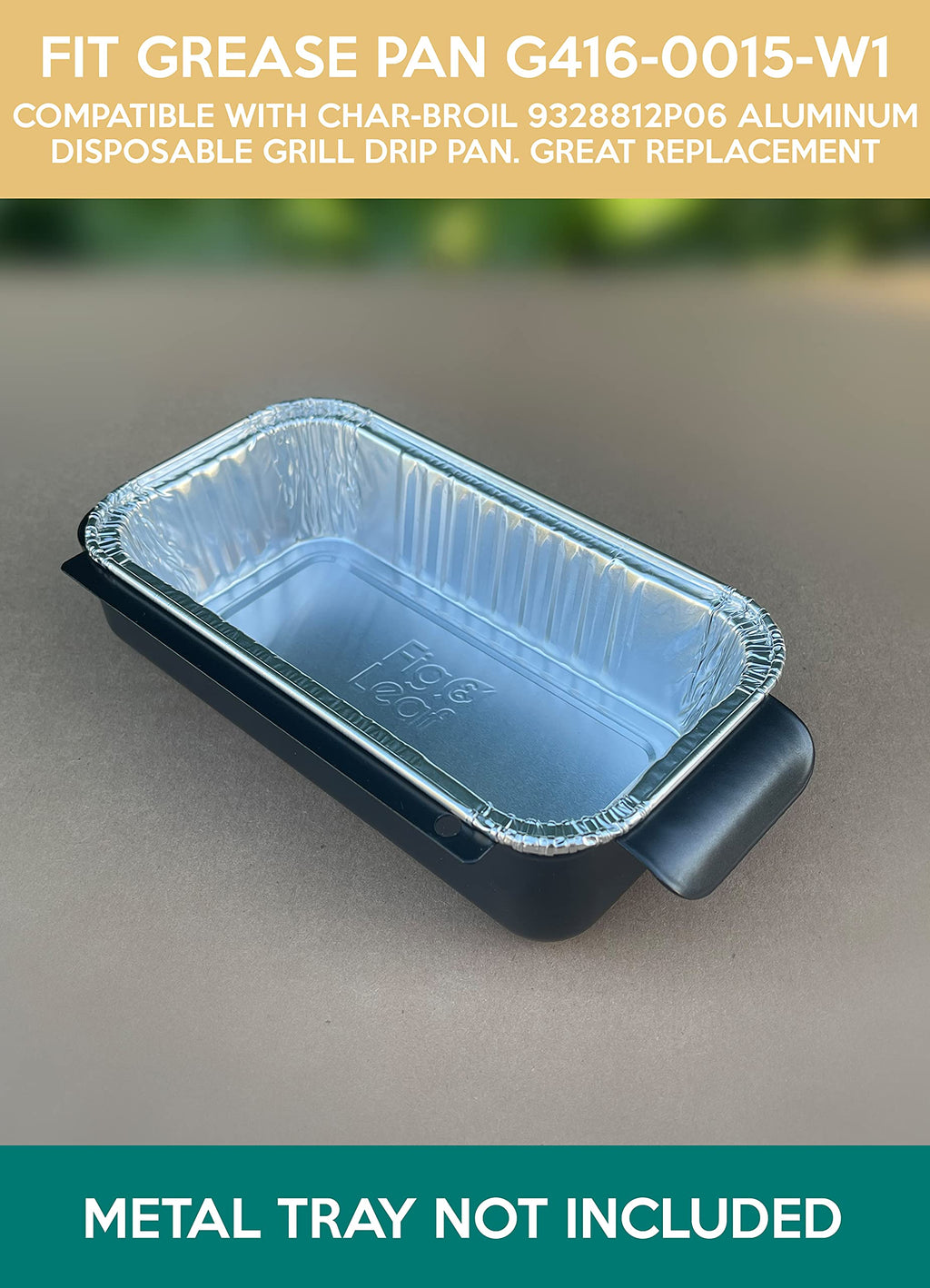 20 Pack Disposable Aluminum Foil Drip Pans R350