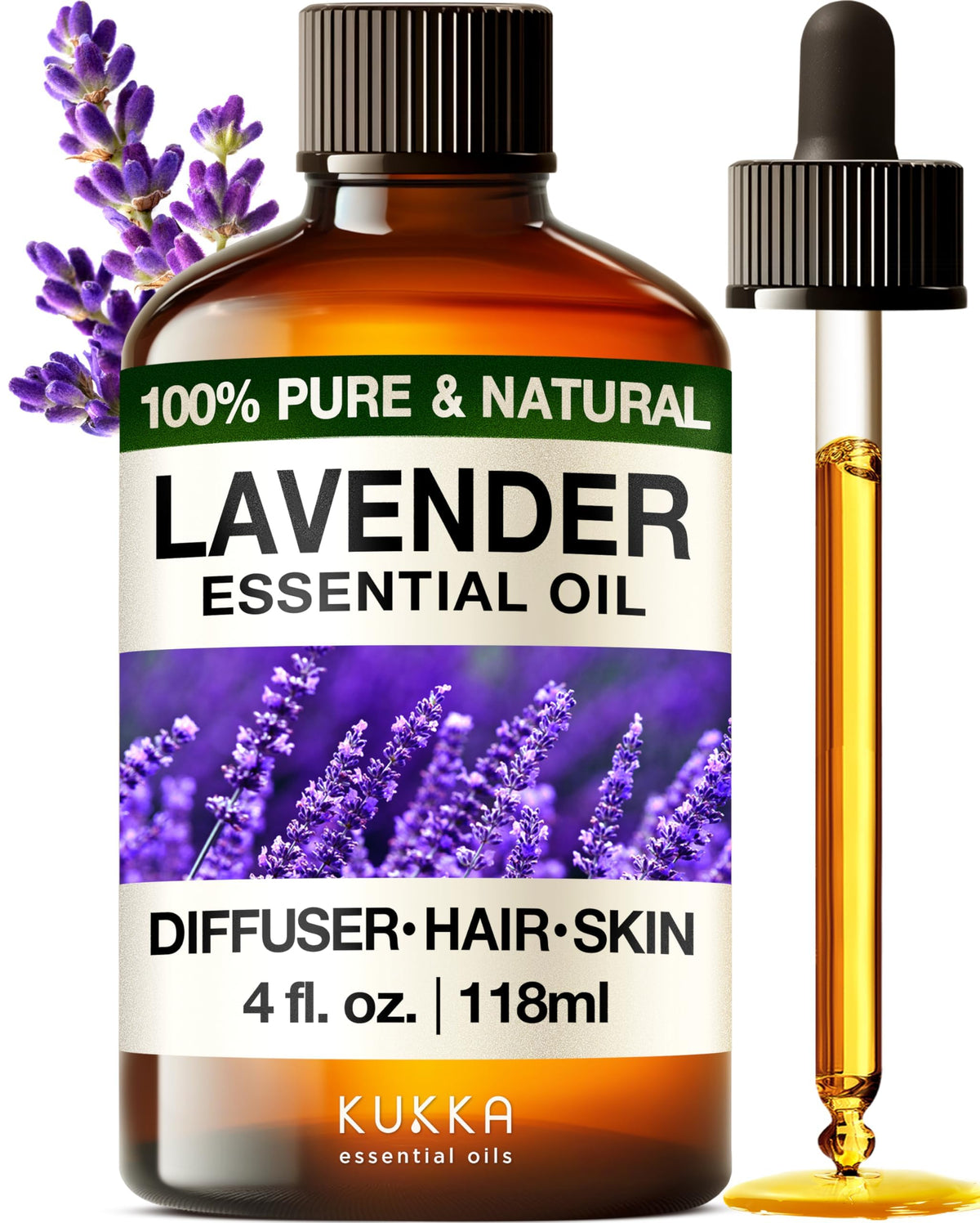 Lavender & Eucalyptus Essential Oil Set 2x4 fl oz H3731