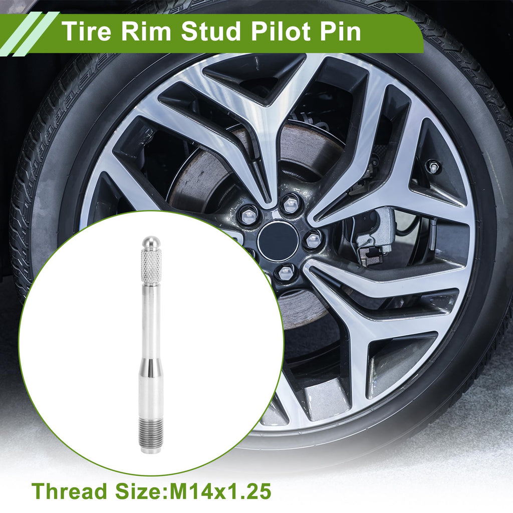 M14x1.25 120mm Stainless Steel Wheel Alignment Pin V195