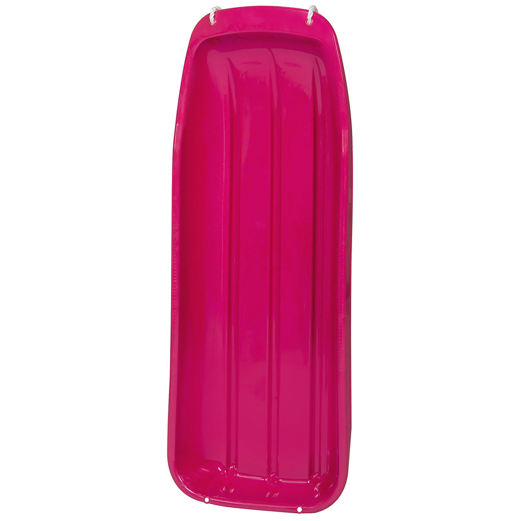48in Kids Plastic Toboggan Snow Sled with Pull Rope I866