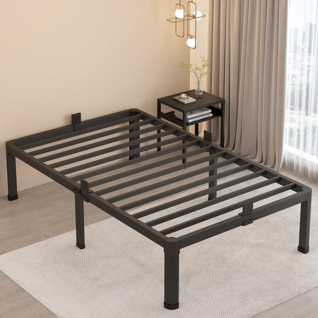 18 Inch Twin XL Bed Frames with Round Corner Leg E990281