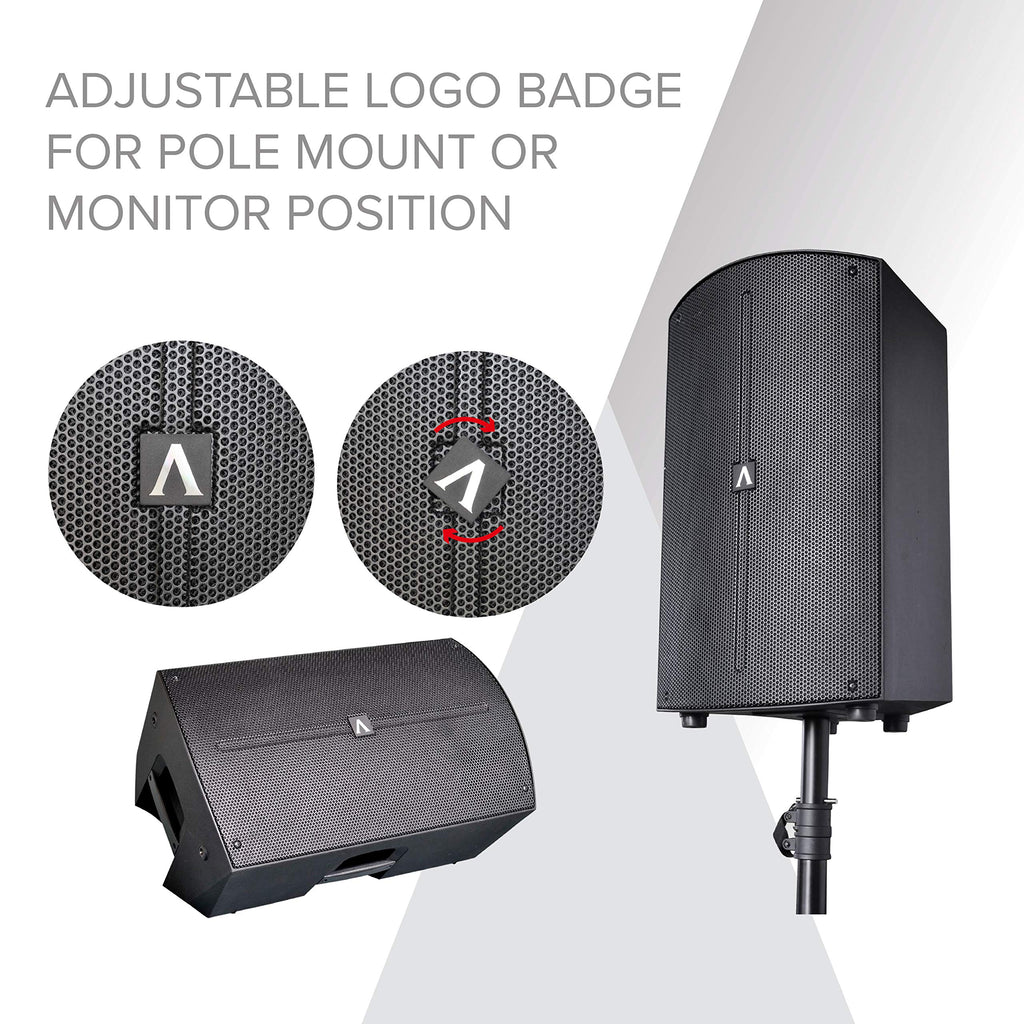 Black 18" Active Subwoofer Speaker U219316