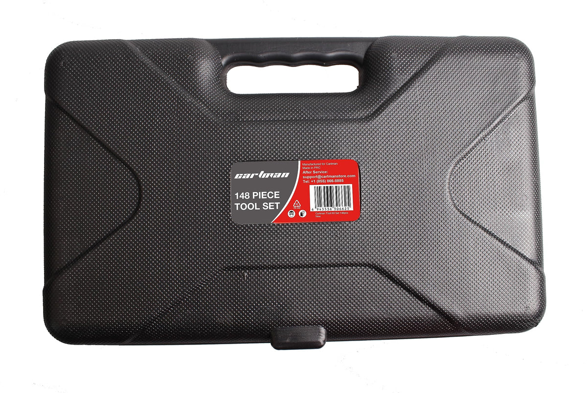 148-Piece Household Tool Set with Plastic Toolbox S30233