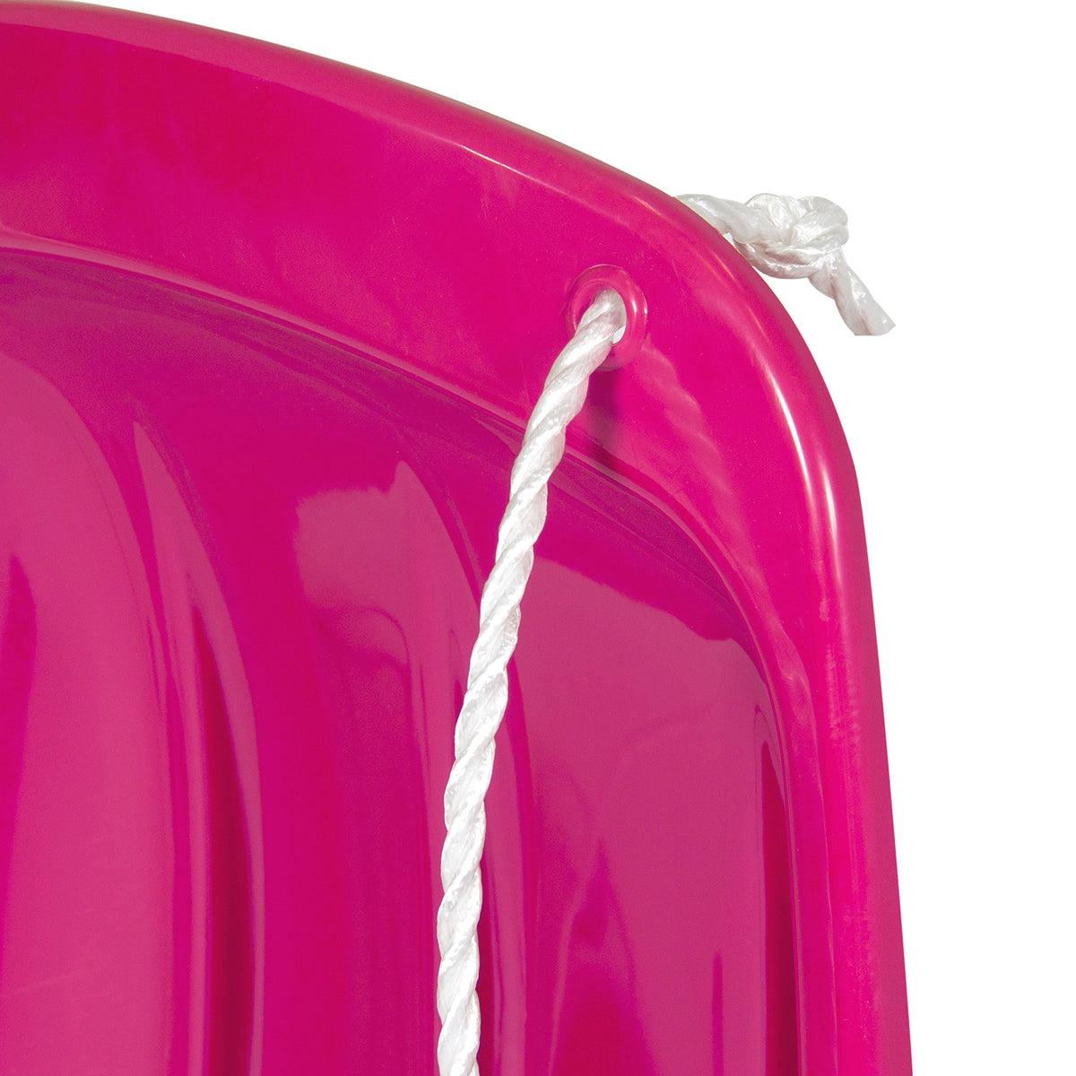 48in Kids Plastic Toboggan Snow Sled with Pull Rope I866